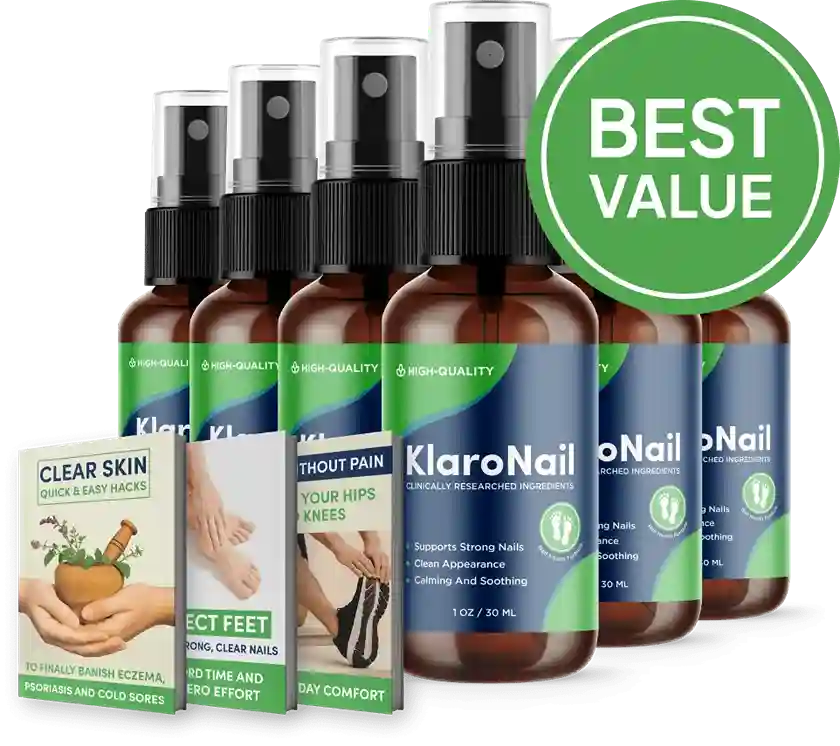 KlaroNail 6-bottle supply — recommended for full treatment course